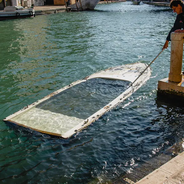 Venice, Italy brings a whole new meaning to the term 'semi-submersible.'